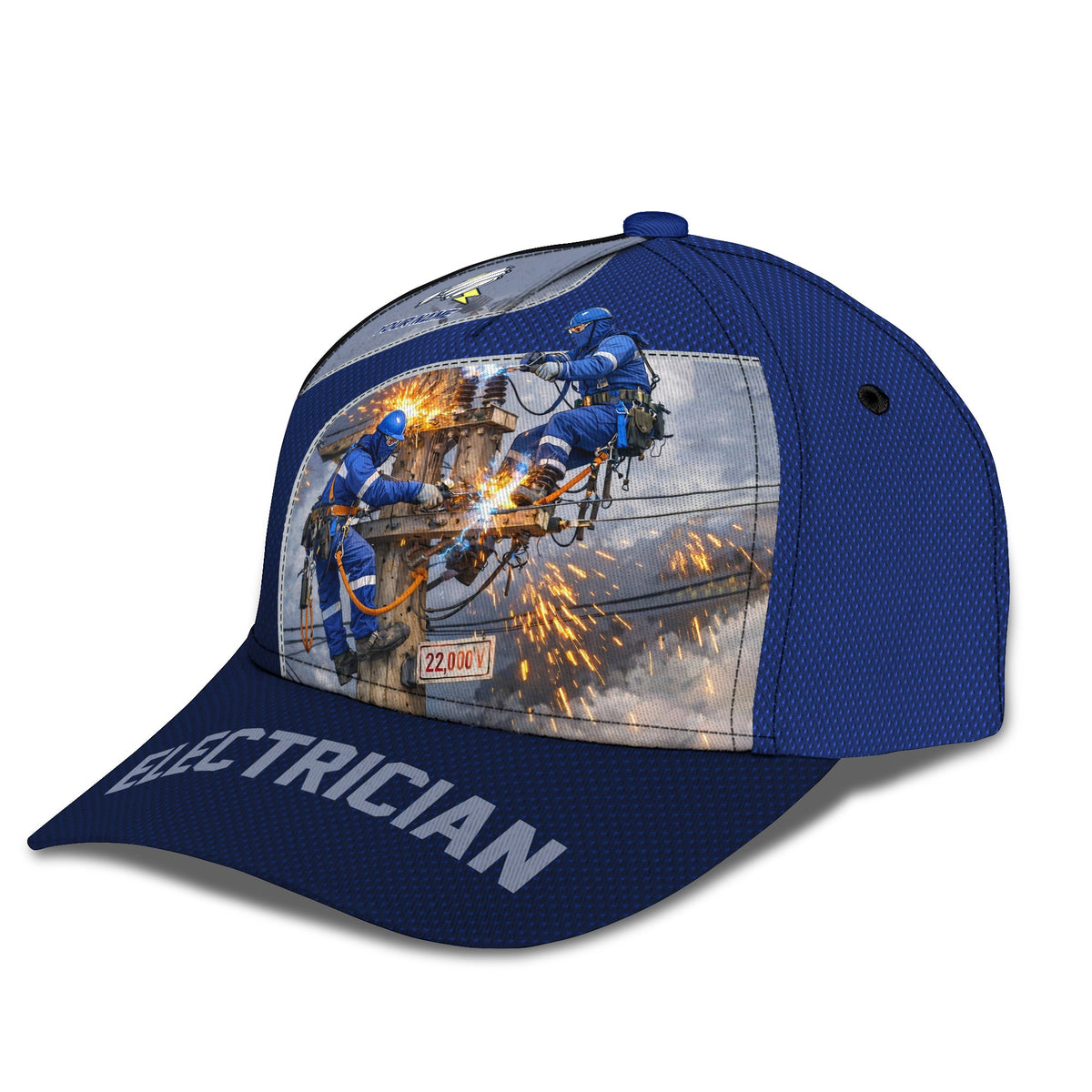 Personalized Cap, Customized Electrician Classic Cap