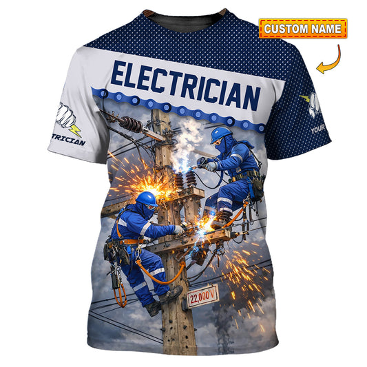 Unisex Shirt - Custom Electrician Shirt