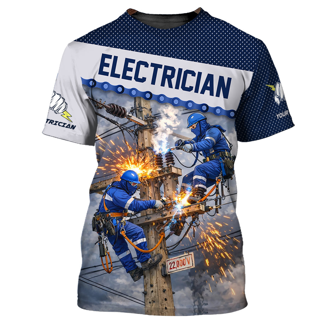 Unisex Shirt - Custom Electrician Shirt