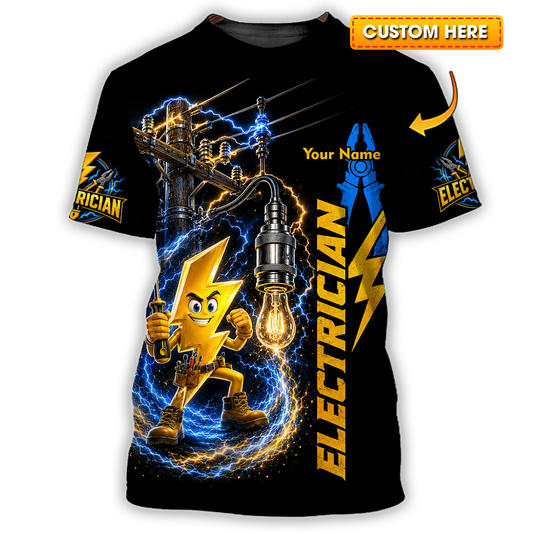 Unisex Shirt - Custom Electrician Shirt
