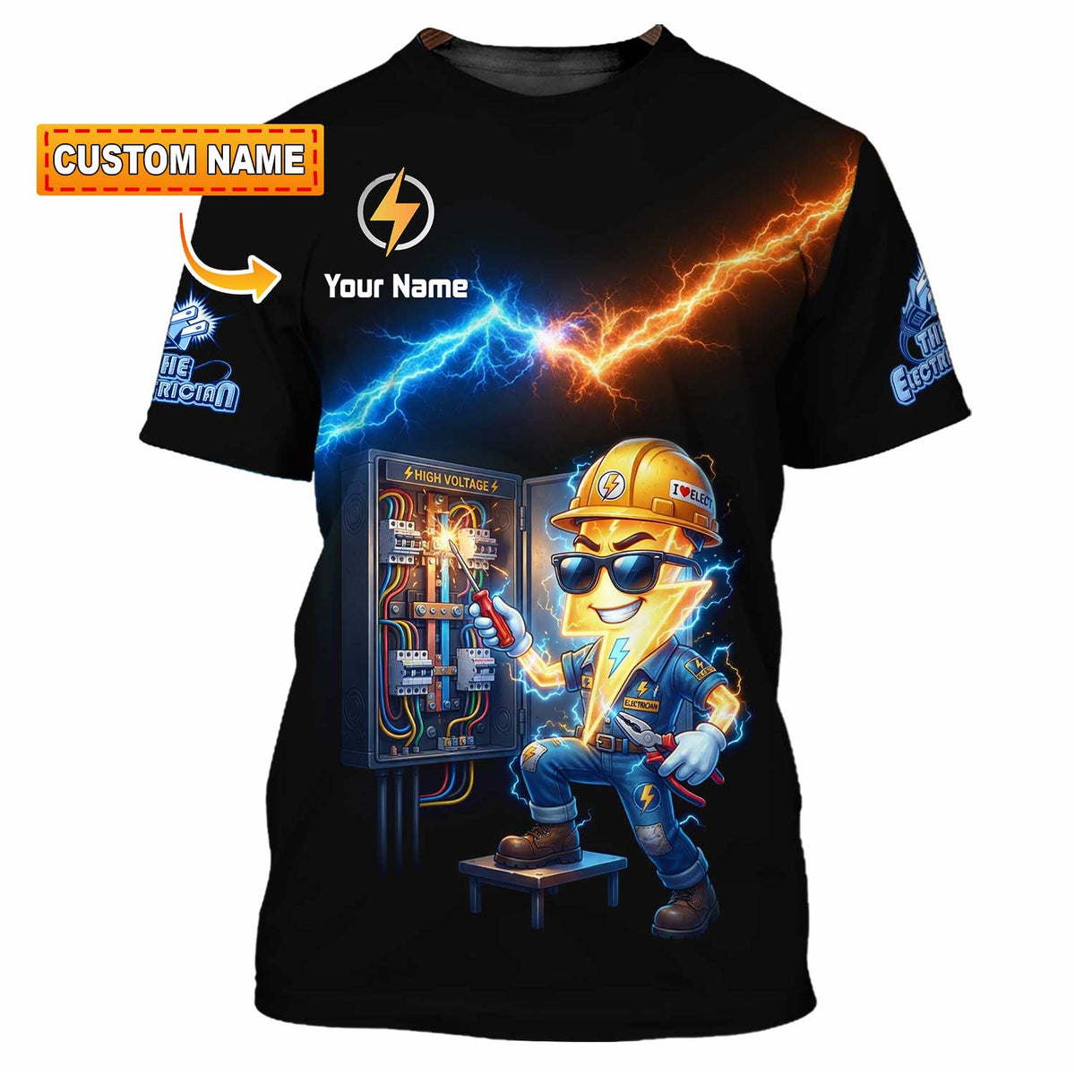 Unisex Shirt - Custom The Electrician Shirt