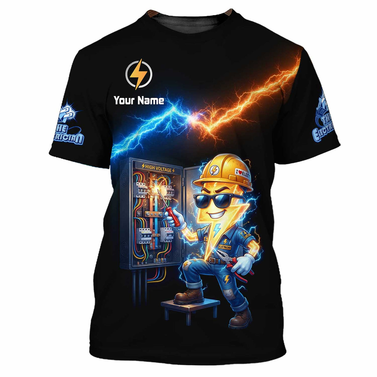 Unisex Shirt - Custom The Electrician Shirt