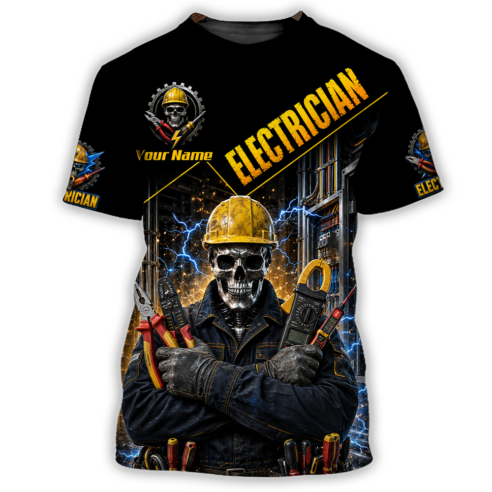 Unisex Shirt - Custom Electrician Shirt