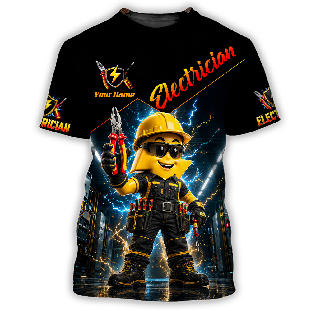 Unisex Shirt - Custom Electrician Shirt